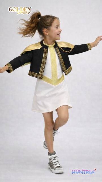 DISFRAZ GUERRERA KPOP-GOLD EDITION