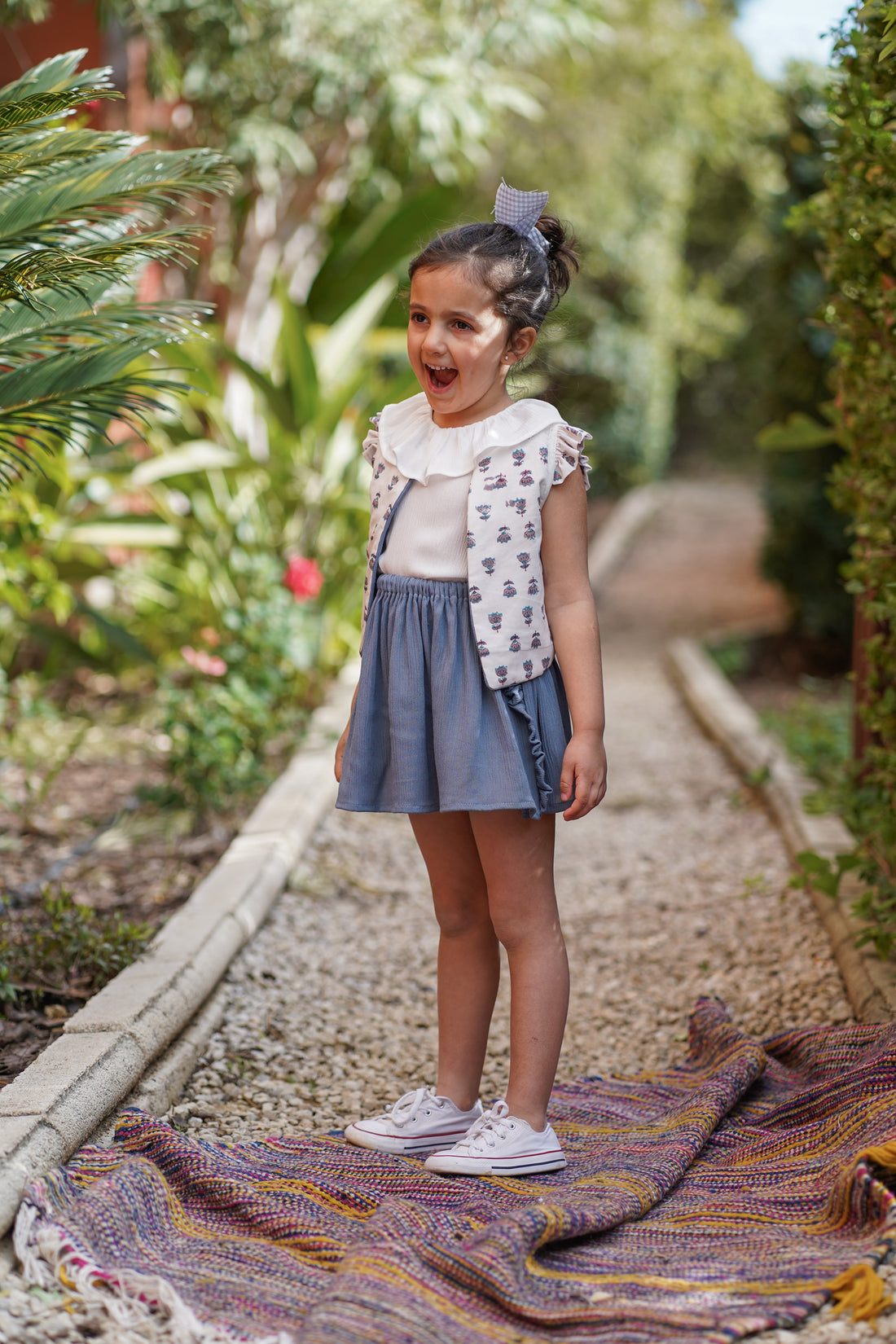 FALDA OLIVIA AZUL image 0