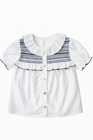 CAMISA BLANCA SMOCK