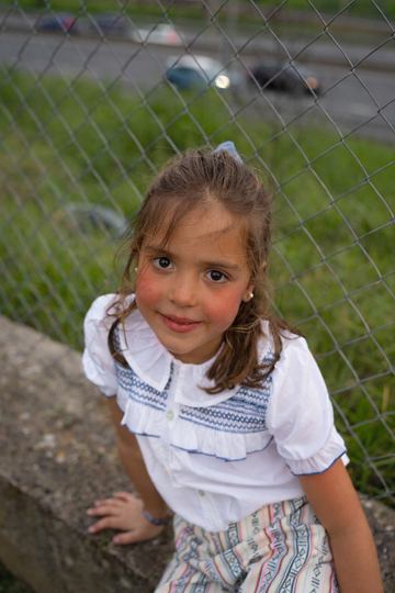 CAMISA BLANCA SMOCK