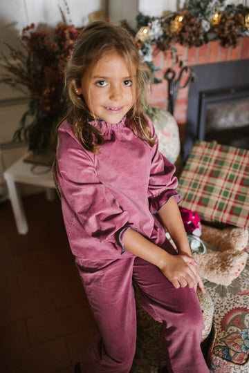 CAMISA VELVET GUINDA