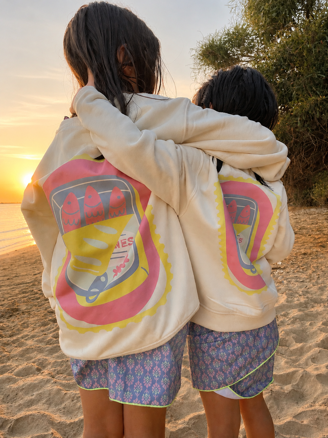 SUDADERA SARDINES NIÑA