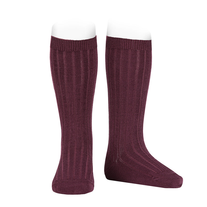 CALCETINES CANALÉ ALTOS CÓNDOR SYRAH