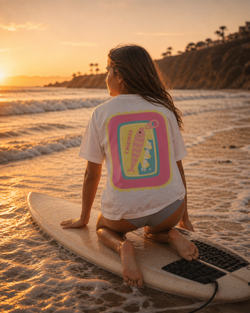 CAMISETA SARDINES NIÑA SUMMER