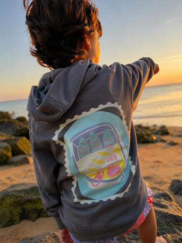 SUDADERA SARDINES GREY
